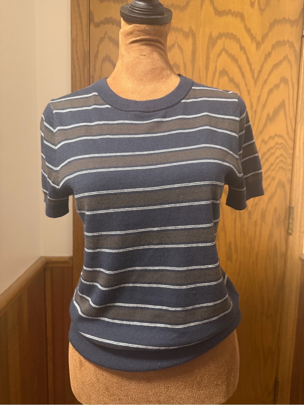 Vince Cashmere and Cotton Sweater Tee